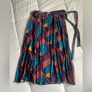 ASTR The Label Geometric Wrap Skirt Size XS